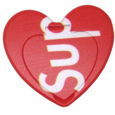 Popsocket Δαχτυλίδι 90? σε σχήμα καρδιάς με σχέδιο SUP