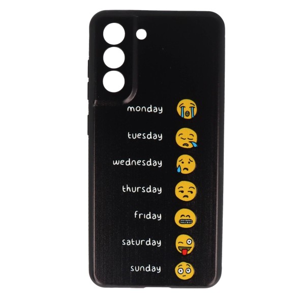 Cookover Back Cover Case With Emoji Design (Samsung Galaxy S21 FE) Mobile / Tablet Accessories