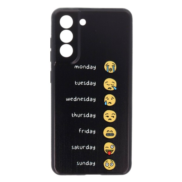 Cookover Back Cover Θήκη Με Σχέδιο Emoji (Samsung Galaxy S21 FE)
