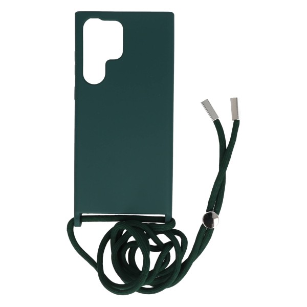 Back Cover Silicone Case With Adjustable Cord (Samsung Galaxy S24 Ultra) Mobile / Tablet Accessories