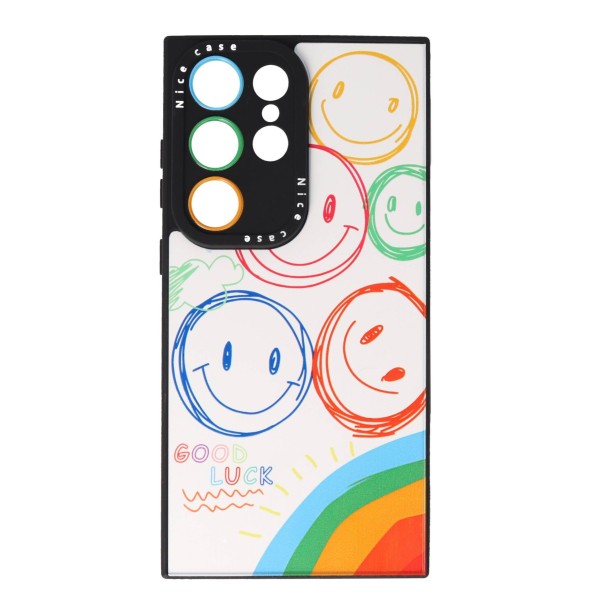 Cookover Back Cover Θήκη Με Σχέδιο Φατσούλες (Samsung Galaxy S24 Ultra)