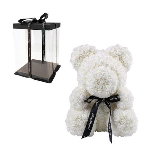 Teddy Bear Made of Roses 35 cm. In a Box Accessories & Toys