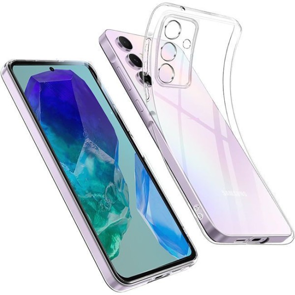 Cookover Back Cover Transparent 1.5 mm Silicone Case (Samsung Galaxy S24 FE) Mobile / Tablet Accessories