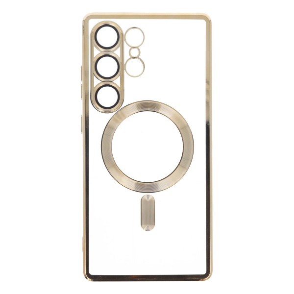 Fashion Case Back Cover Θήκη Σιλικόνης Με Τζαμάκι Κάμερας Και Magsafe (Samsung Galaxy S25 Ultra) Είδη Τεχνολογίας