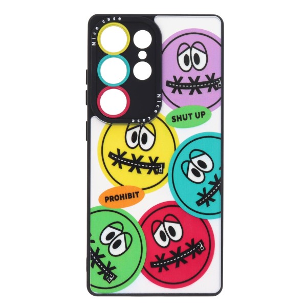 Cookover Back Cover Θήκη Με Σχέδιο Φατσούλες (Samsung Galaxy S25 Ultra)