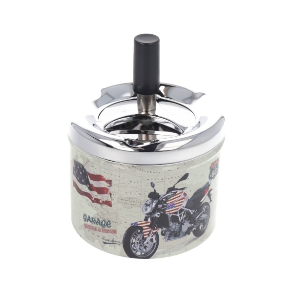 Ashtray With Mechanism And Machine Design