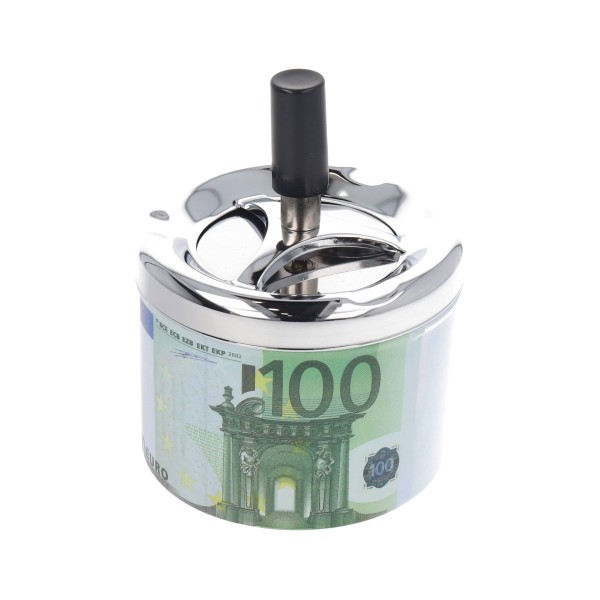 Ashtray With Mechanism And  100€Design Ashtray With Mechanism And  100€Design Smoked Items