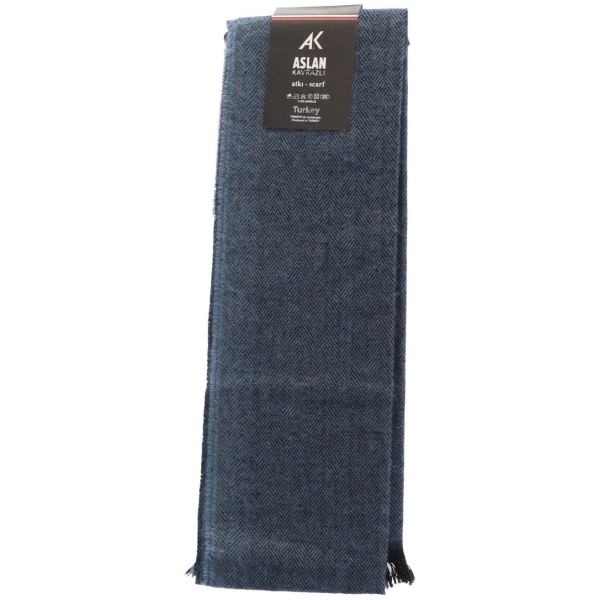 ASLAN KAVRAZLI Men's Striped Scarf