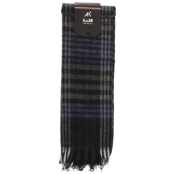 ASLAN KAVRAZLI Men's Striped Scarf