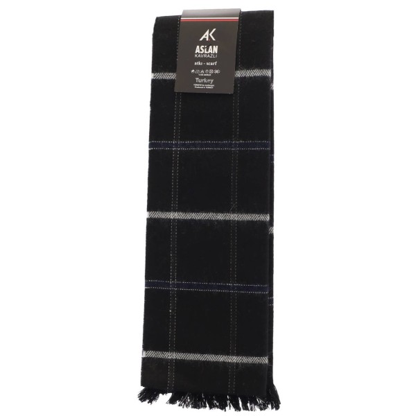 ASLAN KAVRAZLI Men's Striped Scarf