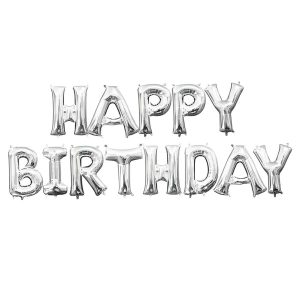 Σετ Μπαλόνια Happy Birthday