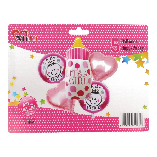 Σετ Μπαλόνια It's A Girl Αξεσουάρ & Παιχνίδια