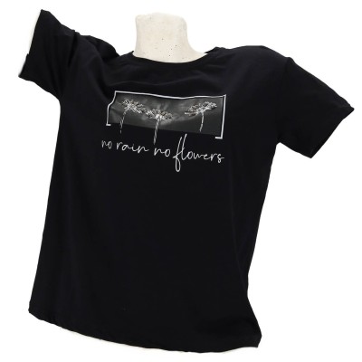 Γυναικείο Κοντομάνικο T-shirt Με Στάμπα