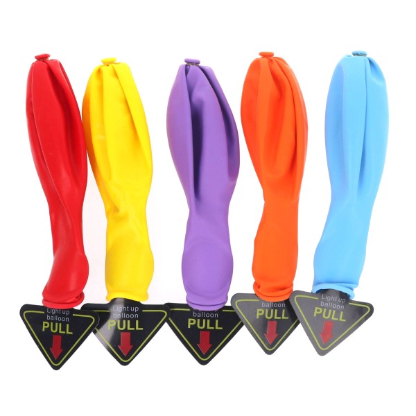 Multicolored Balloons With Led Light 5pcs. Accessories & Toys