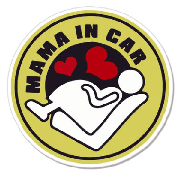 Car Sticker ''Mama In Car''