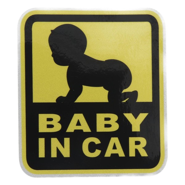 Car Sticker ''Baby In Car''