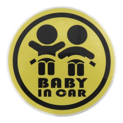 Αυτοκόλλητο Αυτοκινήτου ''Baby In Car'' Αυτοκόλλητο Αυτοκινήτου ''Baby In Car''