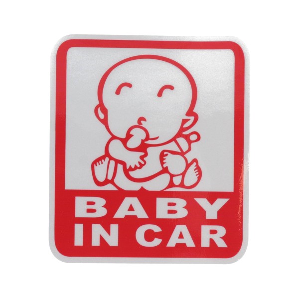 Αυτοκόλλητο Αυτοκινήτου ''Baby In Car''