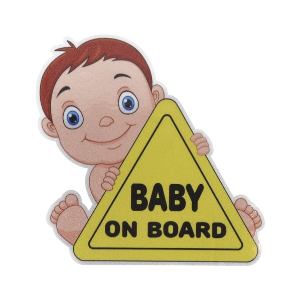 Car Sticker ''Baby On Board'' Accessories & Toys