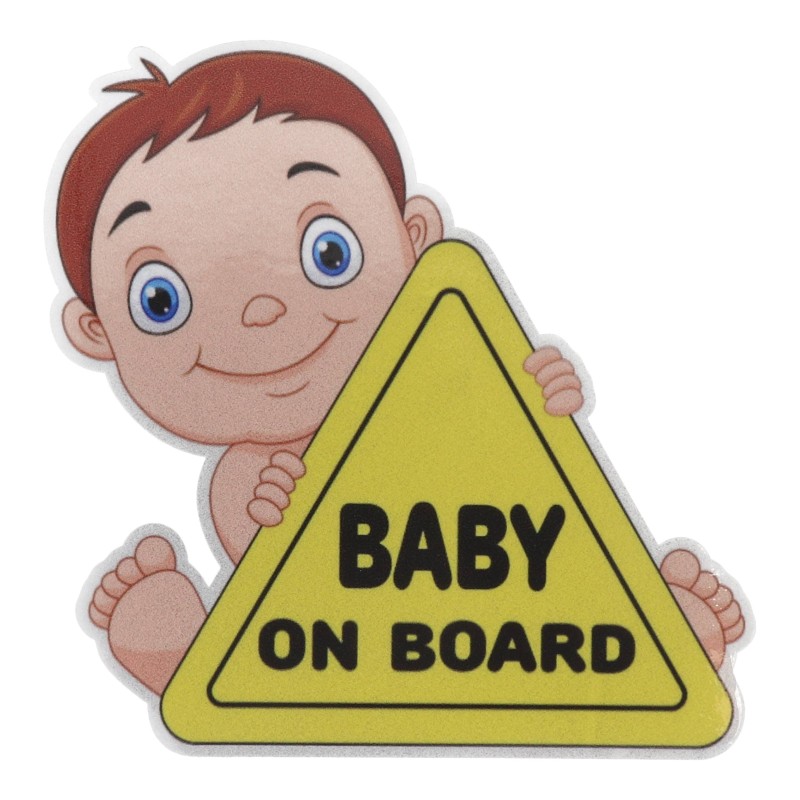 Αυτοκόλλητο Αυτοκινήτου ''Baby On Board'' Αυτοκόλλητο Αυτοκινήτου ''Baby On Board''