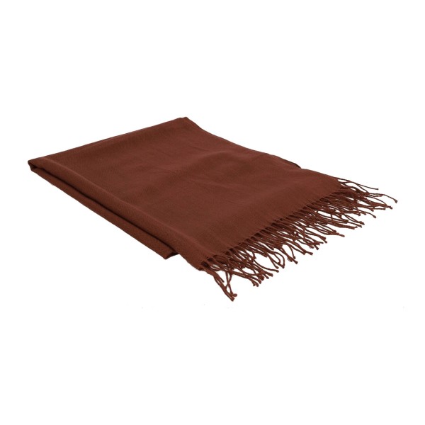 ΟΕΜ Ανδρικό Κασκόλ Σε Καφέ Χρώμα