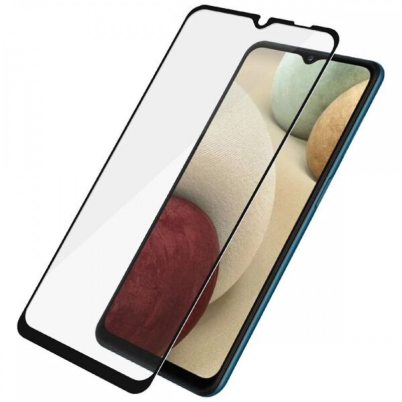Erdom Fullscreen Tempered Glass Μαύρο (Samsung Galaxy A12 & Samsung Galaxy M12 & Samsung Galaxy A32 5G)