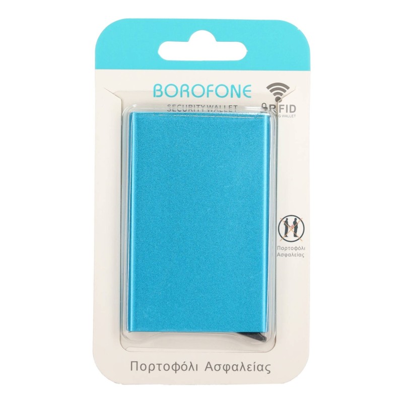 BOROFONE Πορτοφόλι Ασφάλειας Πιστωτικών Καρτών