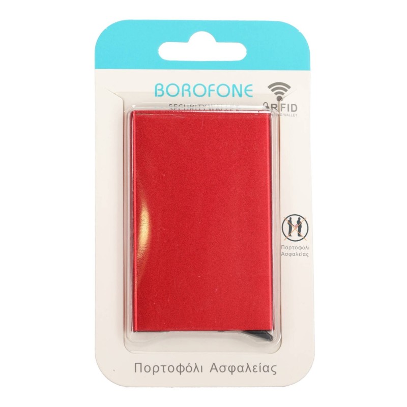 BOROFONE Πορτοφόλι Ασφάλειας Πιστωτικών Καρτών