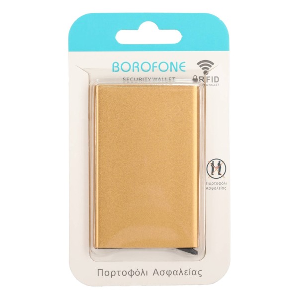 BOROFONE Πορτοφόλι Ασφάλειας Πιστωτικών Καρτών