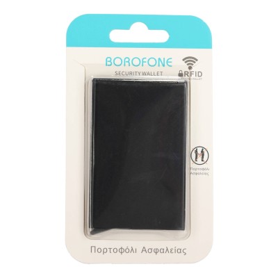 BOROFONE Πορτοφόλι Ασφάλειας Πιστωτικών Καρτών BOROFONE Πορτοφόλι Ασφάλειας Πιστωτικών Καρτών