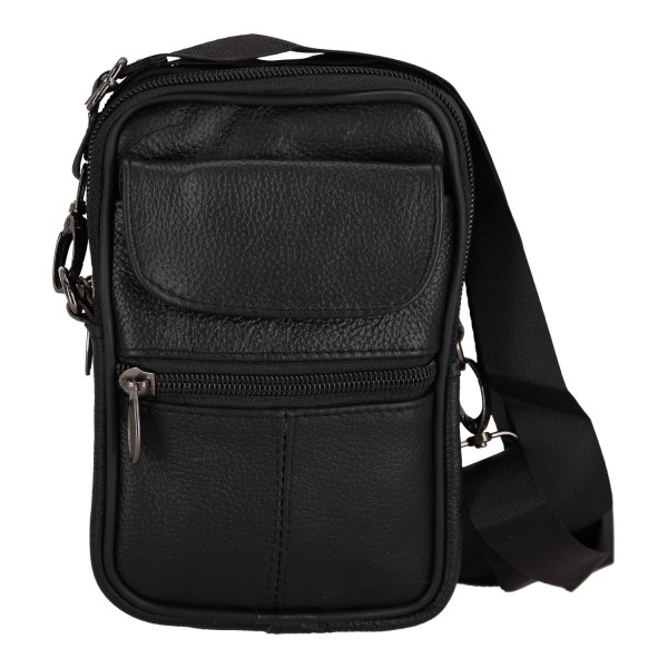 ΟΕΜ Ανδρικό Δερμάτινο Τσαντάκι Ζώνης