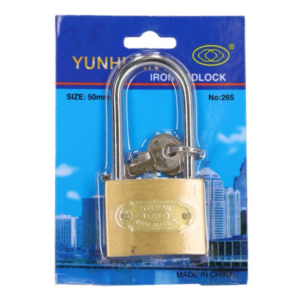 YUNHUAN Λουκέτο Με Κλειδί 50mm