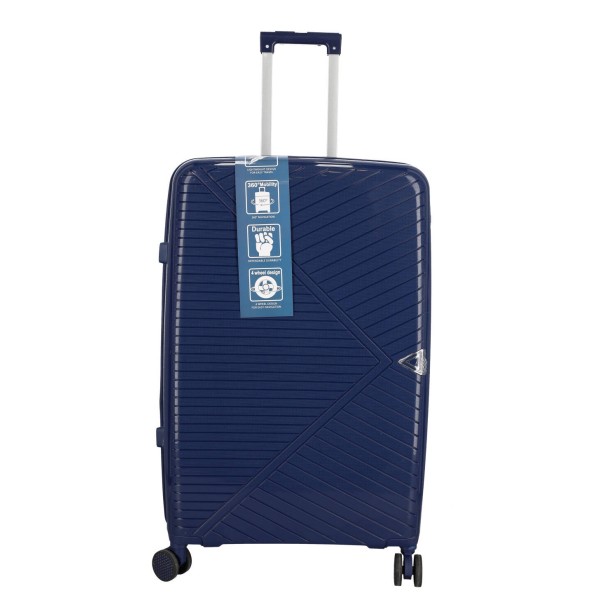 R&J Βαλίτσα Πολυπροπυλένιο σε Μεγάλο Μέγεθος