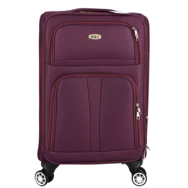 R&J Υφασμάτινη Βαλίτσα σε Μεσαίο Μέγεθος 65 ΕΚ.