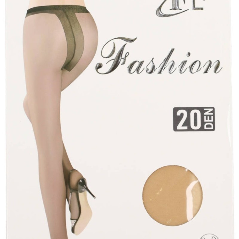 FL Fashion Ελαστικό Γυναικείο Καλσόν Διαφανές με Ενίσχυση 20 Den FL Fashion Ελαστικό Γυναικείο Καλσόν Διαφανές με Ενίσχυση 20 Den