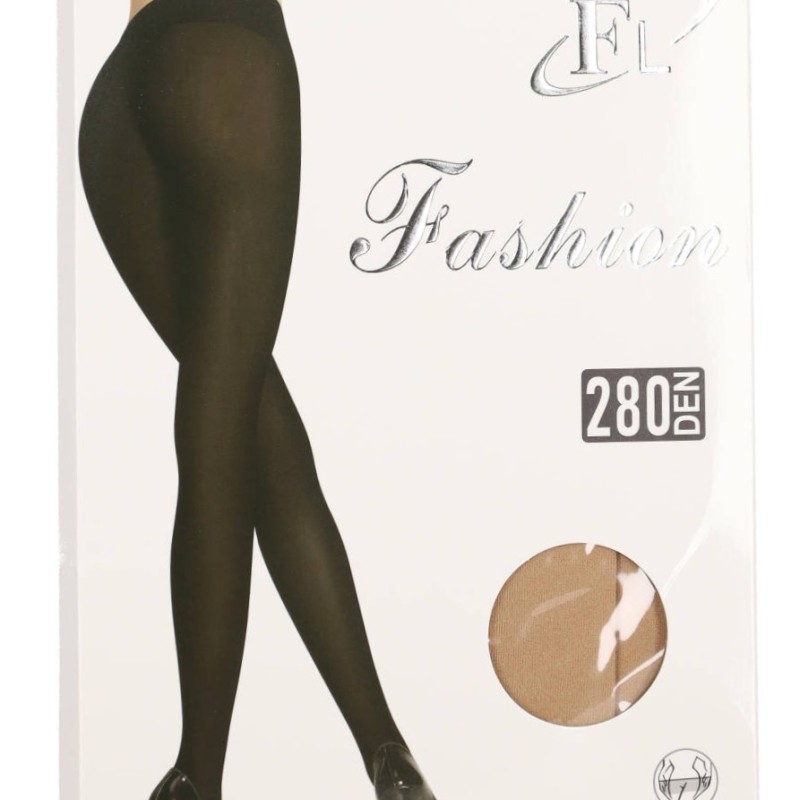 FL Fashion Γυναικείο Καλσόν Διαφανές με Σορτς 280 Den