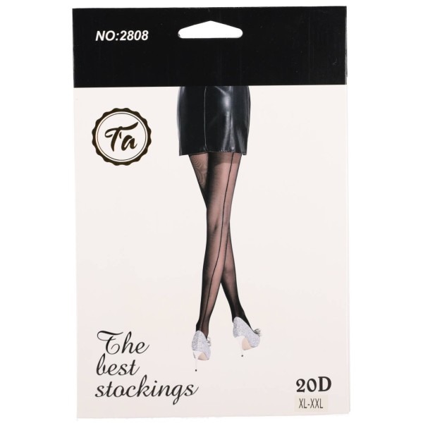 T'a Γυναικείο Καλσόν με Γραμμή 20 Den