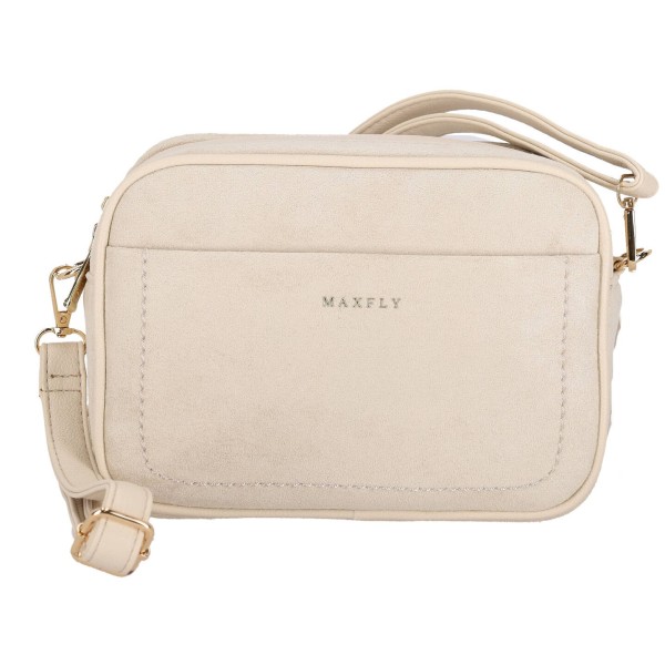 Maxfly Γυναικείο Τσαντάκι Χιαστί Suede