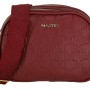 Maxfly Γυναικείο Τσαντάκι Χιαστί με Μοτίβο Δερματίνη