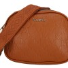 Maxfly Γυναικείο Τσαντάκι Χιαστί με Μοτίβο Δερματίνη