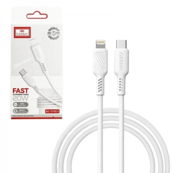 Earldom EC-171C-i Καλώδιο Φόρτισης USB-C σε Lightning 1m 20w Αξεσουάρ Κινητών/Tablet