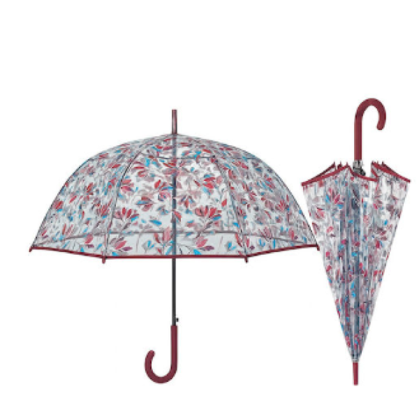 Perletti Αντιανεμική Αυτόματη Ομπρέλα Βροχής με Μπαστούνι Πολύχρωμη
