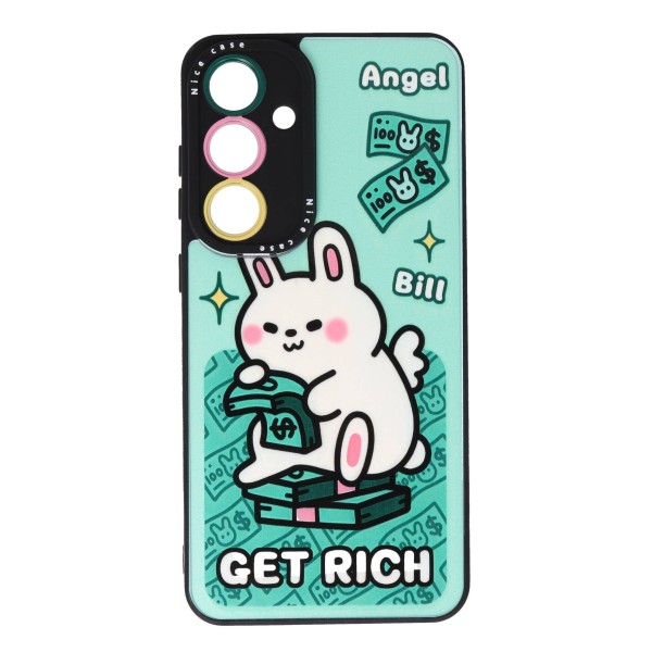 Cookover Back Cover Θήκη Με Σχέδιο Get Rich (Samsung Galaxy S24 FE) Είδη Τεχνολογίας