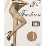 FL Fashion Ελαστικό Γυναικείο Καλσόν Διαφανές με Ενίσχυση 80 Den