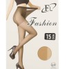 FL Fashion Ελαστικό Γυναικείο Καλσόν Διαφανές με Ενίσχυση 15 Den