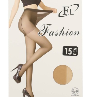 FL Fashion Ελαστικό Γυναικείο Καλσόν Διαφανές με Ενίσχυση 15 Den FL Fashion Ελαστικό Γυναικείο Καλσόν Διαφανές με Ενίσχυση 15 Den