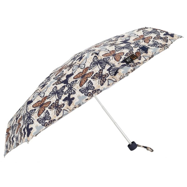 Q&Y Αντιανεμική Σπαστή Ομπρέλα -Πεταλούδες