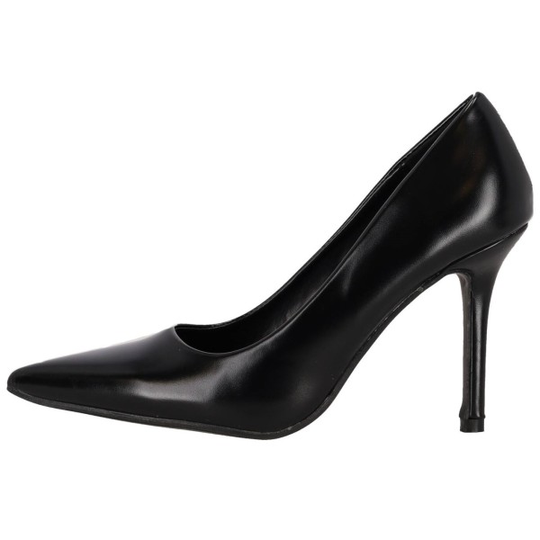 Givana Γυναικεία Μυτερή Γόβα με Λεπτό Τακούνι Δερματίνη