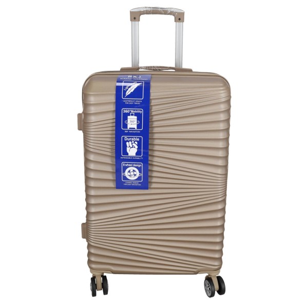 R&J Σκληρή Βαλίτσα Μεσαία 66cm