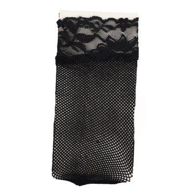 FASHION SOCKS Γυναικεία Κοντά Διχτυωτά Καλτσάκια με Δαντέλα